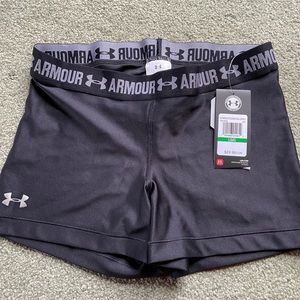 Black Under Armour Compression Shorts